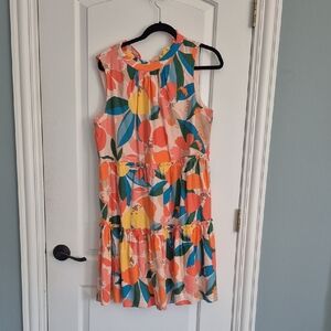 Vince Camuto Multicolor Patterned Garment